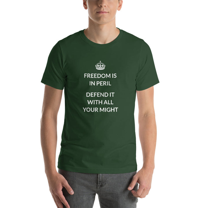 Freedom is in peril  - Short-Sleeve Unisex T-Shirt