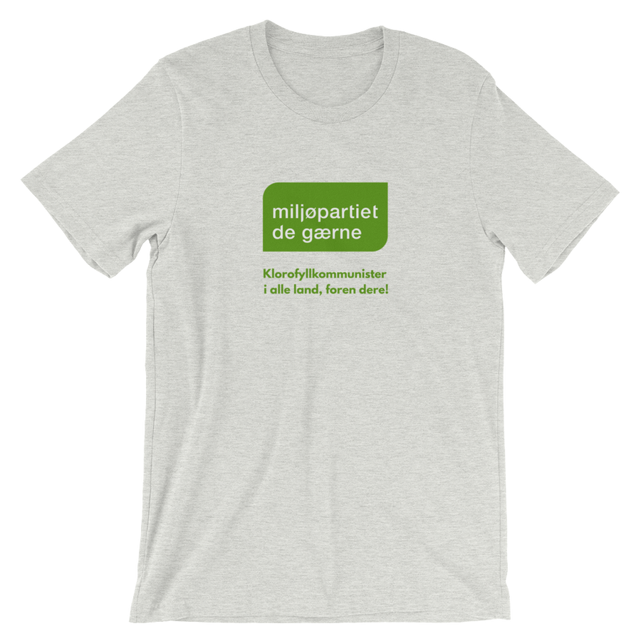 Miljøpartiet de gærne - Short-Sleeve Unisex T-Shirt